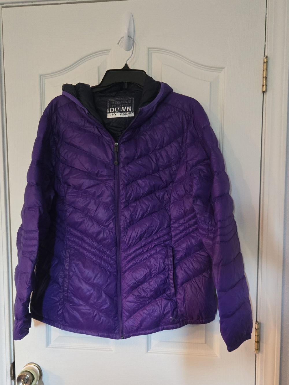 Xersion Purple Women's Down Puffer Jacket
